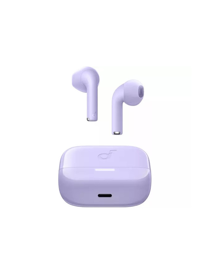 Căști wireless ANKER Soundcore K20i Bluetooth 5.3, IPX5, autonomie 36h, mov