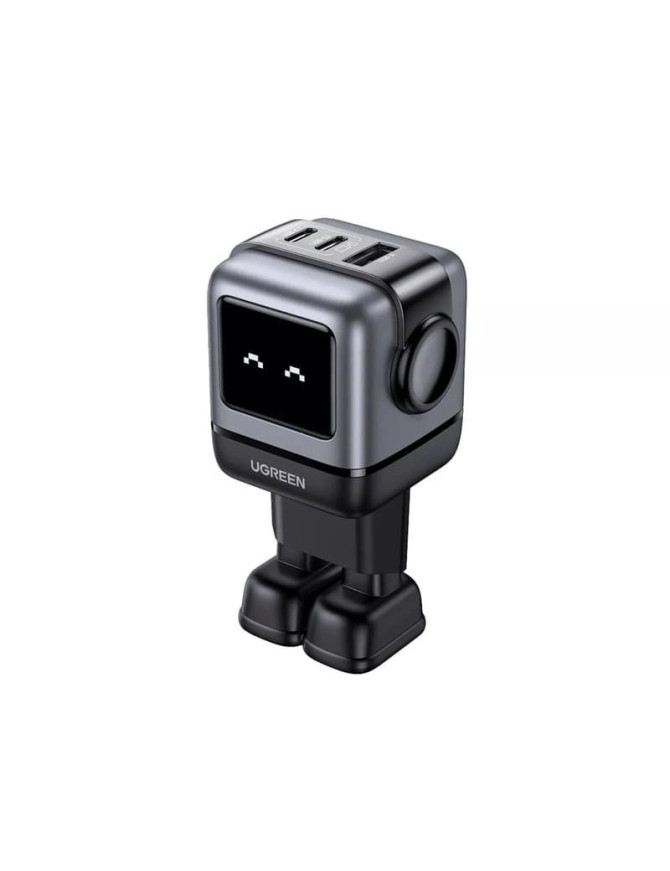Incarcator retea UGREEN Uno CD361-25685B, 65W, 2x USB-C, 1x USB-A, Black