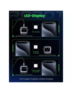 Incarcator retea UGREEN Uno CD361-25685B, 65W, 2x USB-C, 1x USB-A, Black