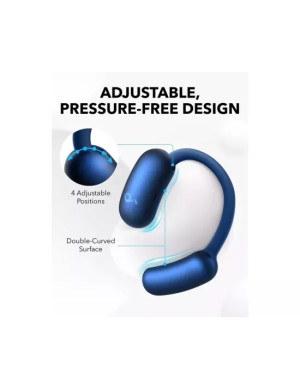Căști wireless ANKER SoundCore AeroFit 2 A3874G31 – Bluetooth 5.4, Hi-Res Audio, autonomie 42h, albastru