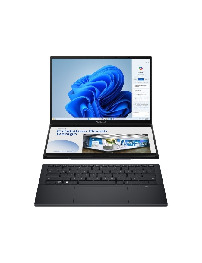 Laptop ASUS Zenbook Duo 14 OLED (2025) UX8406CA-QL118X, Intel Core Ultra 7 255H, 2 x 14 inch Touch, RAM 32GB, SSD 1TB, Intel Arc
