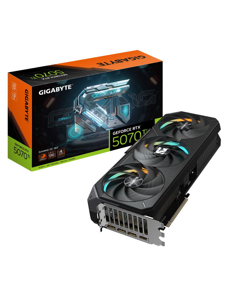 GIGABYTE GeForce RTX 5070 Ti GAMING OC 16G NVIDIA 16 Giga Bites GDDR7