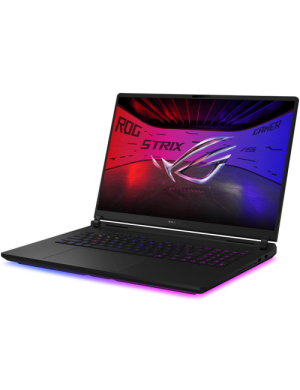 Laptop ASUS ROG Strix SCAR 18 MiniLED (2025) G835LX-SA061, 18" WQXGA, Intel® Core™ Ultra 9 275HX, 64GB RAM, SSD 2TB, nVidia GeForce RTX 5090 24GB, Fara sistem de operare, Off Black